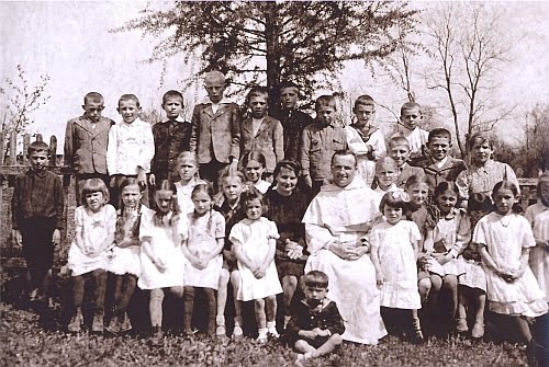 I Komunia Święta w Hucie Pieniackiej